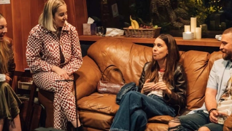 Justin Timberlake posta foto tirada em estúdio com o HAIM