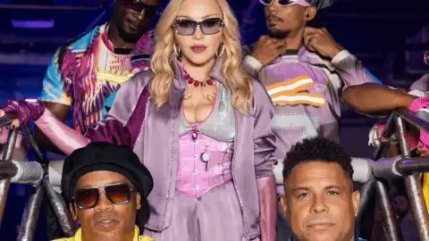 "Me tratou com muito carinho", diz Ronaldinho Gaúcho sobre Madonna