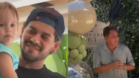Leonardo e Zé Felipe são criticados por brincadeira com o filho do cantor e de Virgínia
