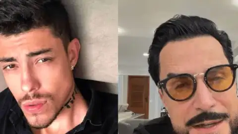 Filho de Latino sai em defesa do pai e diz que madrasta "está sendo muito injusta"